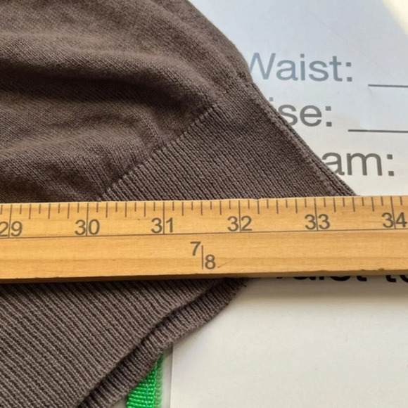 Charli London Women's Brown One Shoulder 3/4 sleeve Jumper Size 1 XS Lightweight - Picture 11 of 14